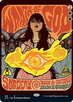 Wrath of God Secret Lair Drop - Psychedelic Show